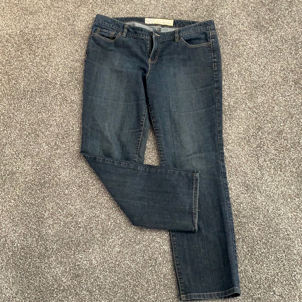 Loft slim & Straight jean